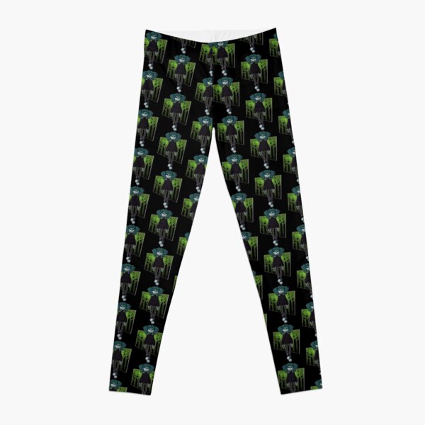 Sally Face Green Glow Leggings RB0106 product Offical Sally Face Merch