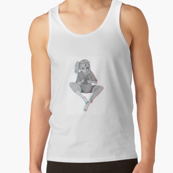 Sally Face (red/blue) Tank Top RB0106 product Offical Sally Face Merch