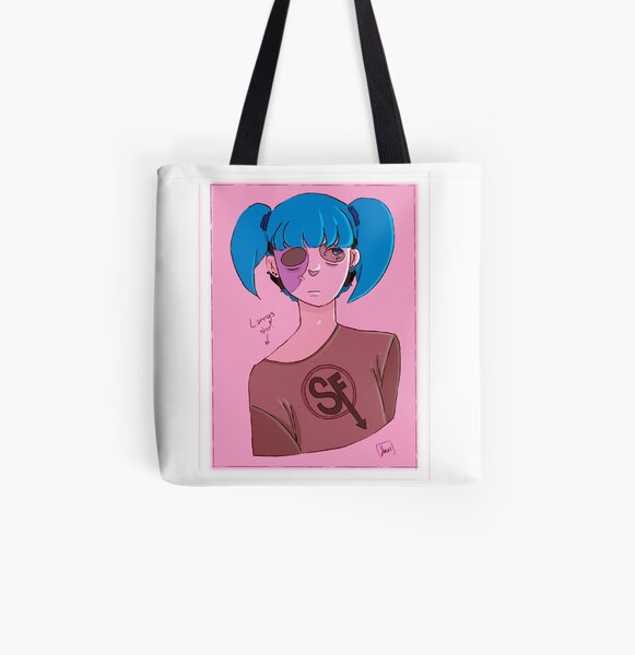 Sally Face from Sally Face All Over Print Tote Bag RB0106 product Offical Sally Face Merch