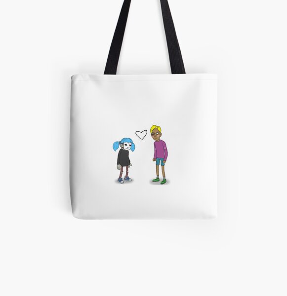 Sally Face Sal and Travis All Over Print Tote Bag RB0106 product Offical Sally Face Merch