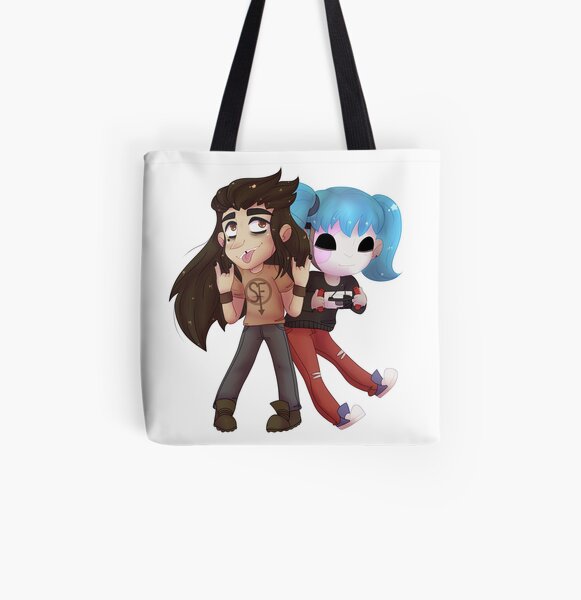 Sally Face! - Larry Face! All Over Print Tote Bag RB0106 product Offical Sally Face Merch