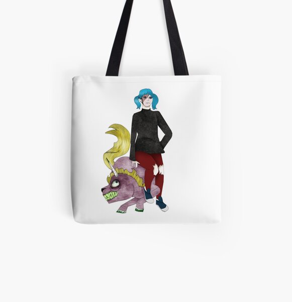 Sally Face Unicron All Over Print Tote Bag RB0106 product Offical Sally Face Merch