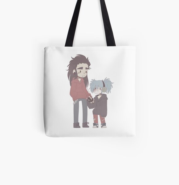 Sally Face Chibi All Over Print Tote Bag RB0106 product Offical Sally Face Merch