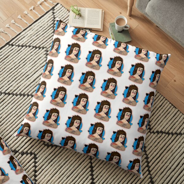 Larry Johnson Valentines - Sally Face (Hard Outline) Floor Pillow RB0106 product Offical Sally Face Merch