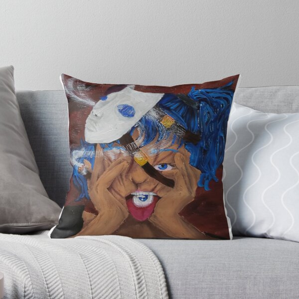 Sally Face Unmasked  Throw Pillow RB0106 product Offical Sally Face Merch