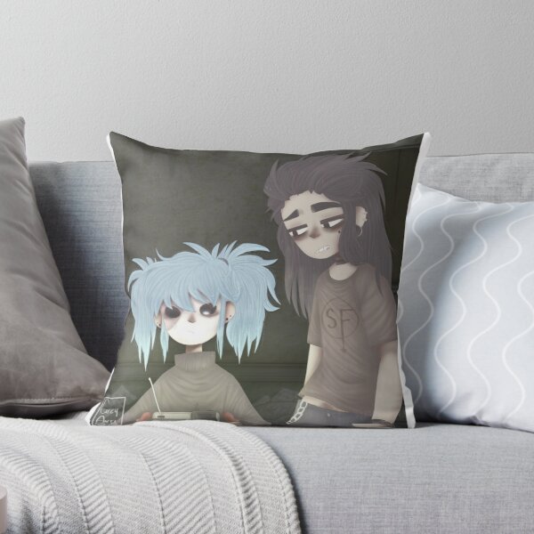 Sally Face "The Wretched" Throw Pillow RB0106 product Offical Sally Face Merch
