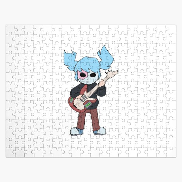 Sally Face Guitar Design Jigsaw Puzzle RB0106 product Offical Sally Face Merch