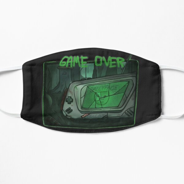 Game Over SallyFace Mask Flat Mask RB0106 product Offical Sally Face Merch