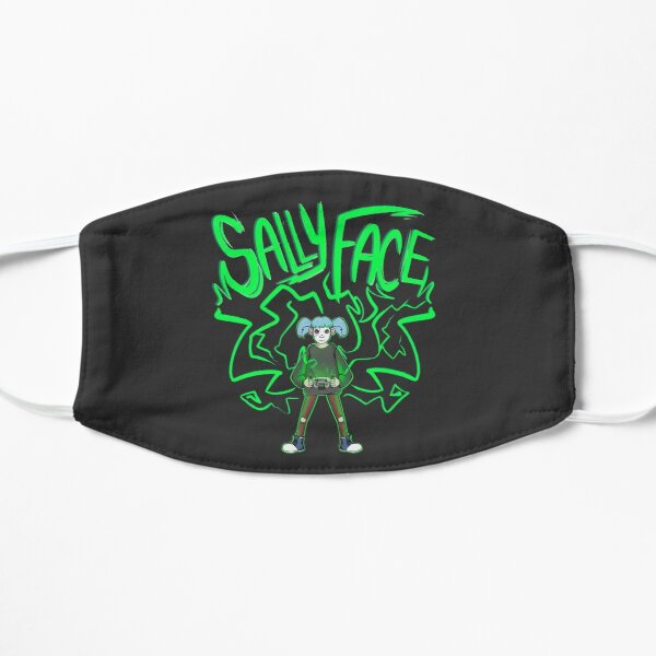 Sallyface Super GearBoy graphic Flat Mask RB0106 product Offical Sally Face Merch