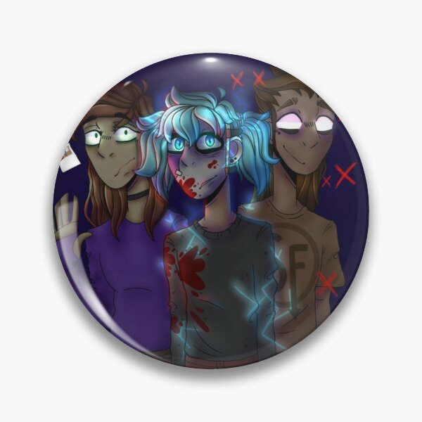 Sally face and friends ending Pin RB0106 product Offical Sally Face Merch